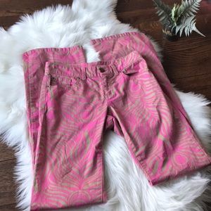 LILLY PULITZER PANTS-SIZE 2 EUC